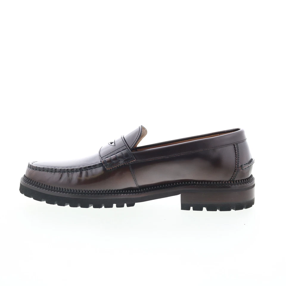 Johnston & Murphy Donnell Penny Mens Brown Loafers & Slip Ons Penny Shoes - Image 3 of 4