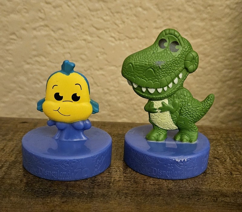 McDonald’s Disneyland 70th Anniversary Rex & Flounder Happy Meal 2025