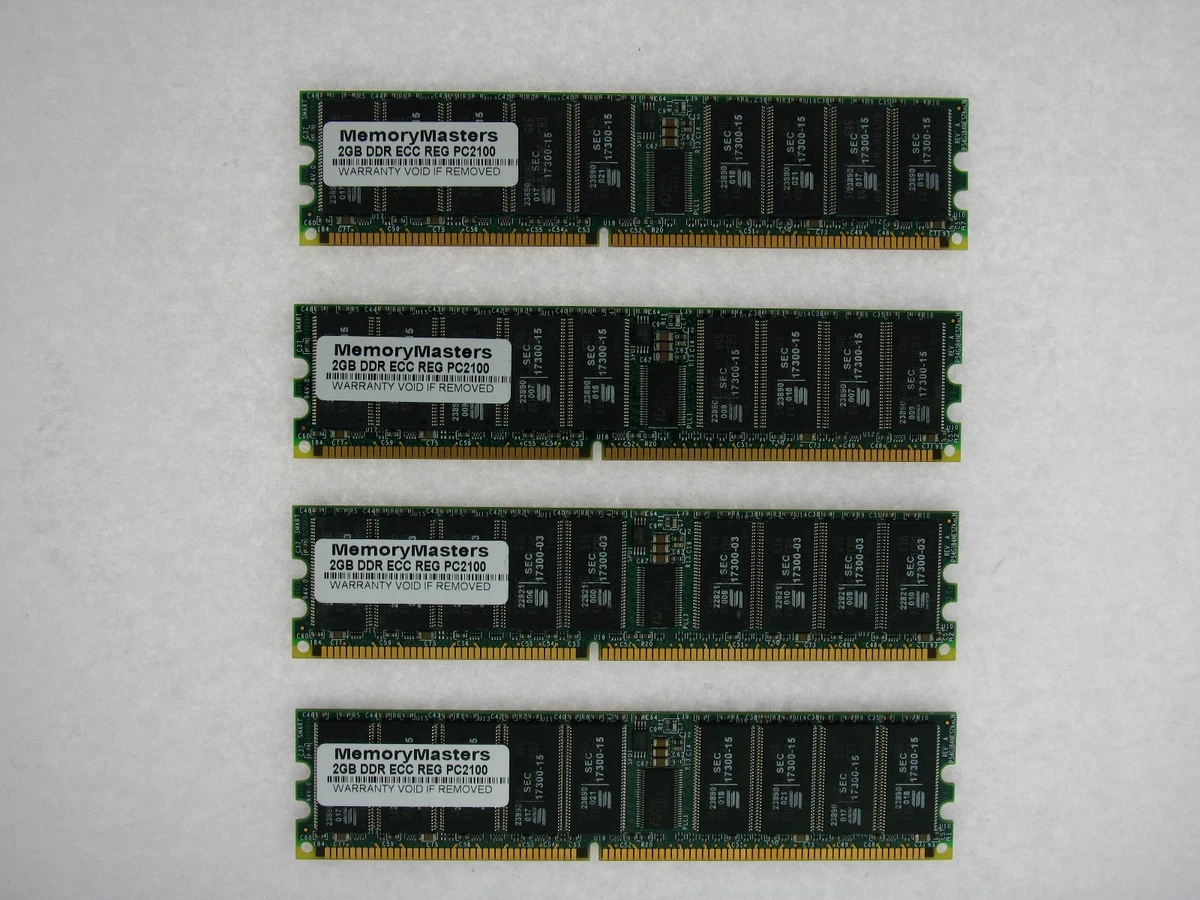 8 GB Total Capacity DDR1 SDRAM Computer Memory (RAM) for sale | eBay
