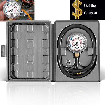 #ad #ad Natural Gas or LP Gas Manifold Pressure Test Kit with Gauge 0 35quot; W.C. 40quot; Hose $53.88
