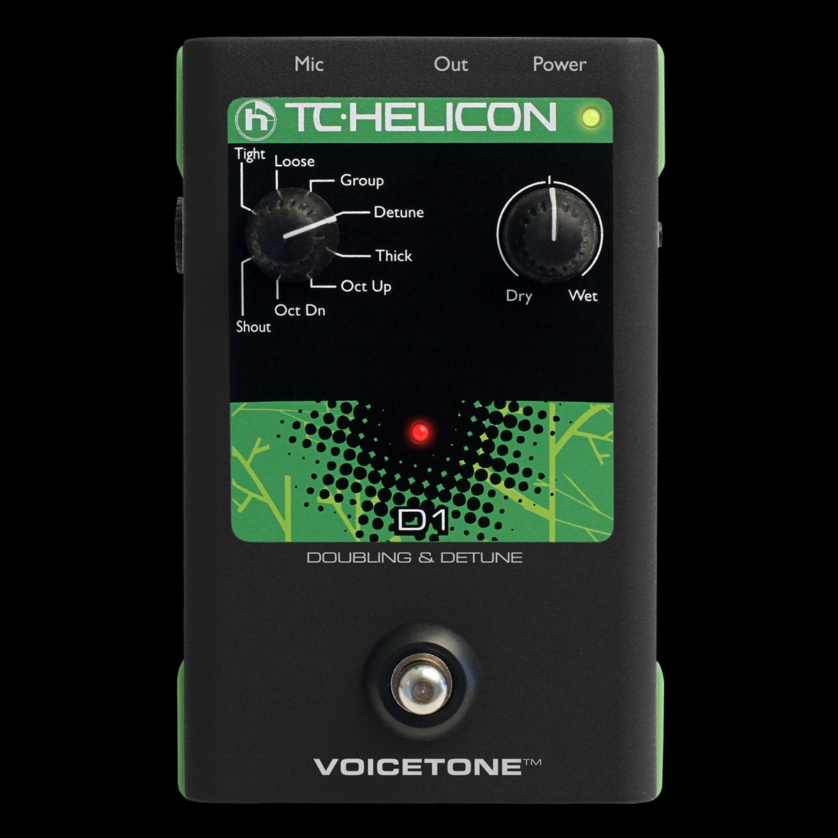 TC Helicon VoiceTone D1 Doubling & Detune Pedal | eBay