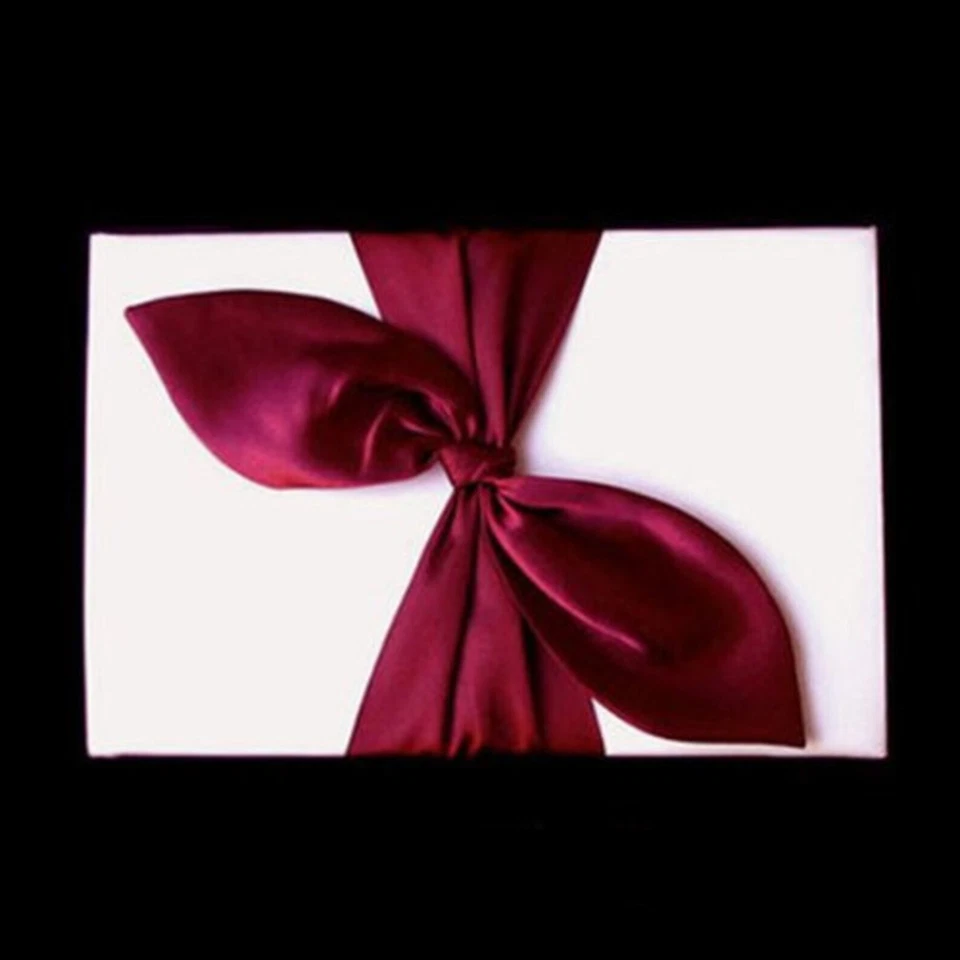 LIBRO DE VISITAS solo Novia Boda Satén Arco Firma Marfil Blanco Marrón Rosa Rojo Foto 2 de 4