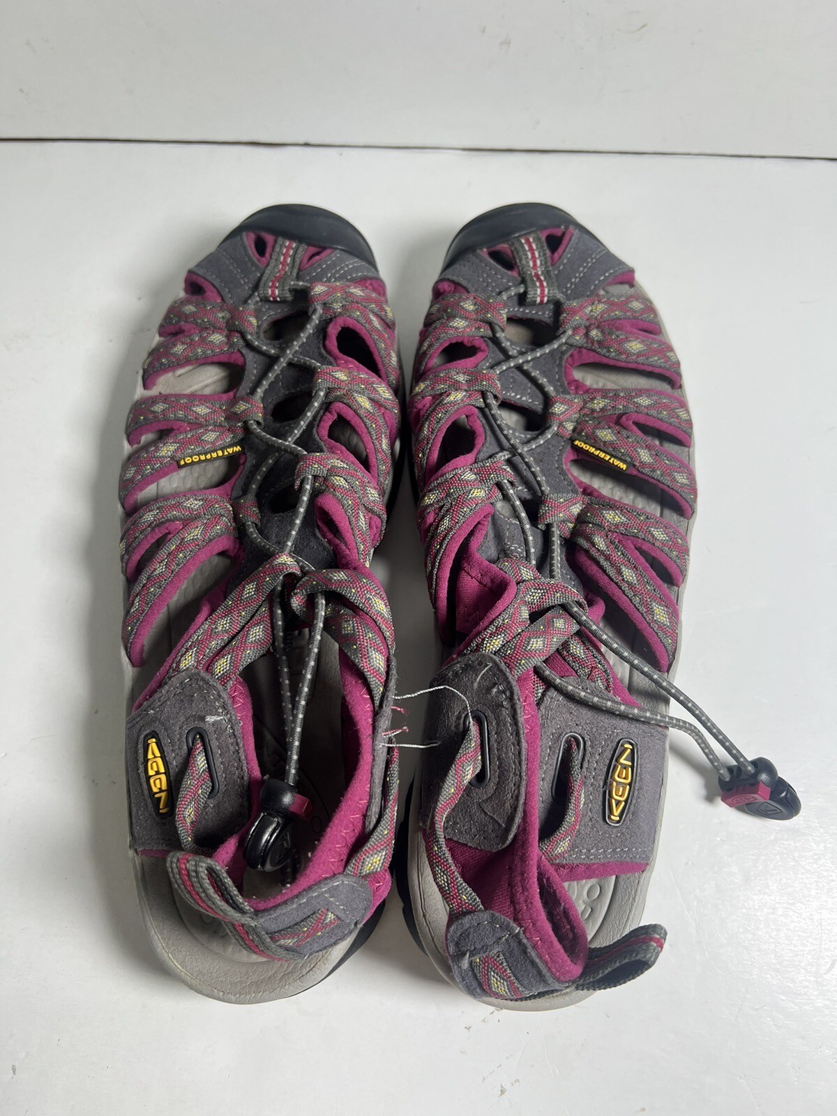 Sandali Keen da uomo 9 grigio marrone scarpe estive impermeabili trail escursionismo campeggio