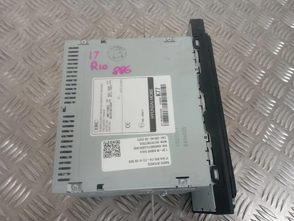 KIA RIO III UB 14-17 RADIO (STEREO) 961701W770CA - Bild 4 von 4