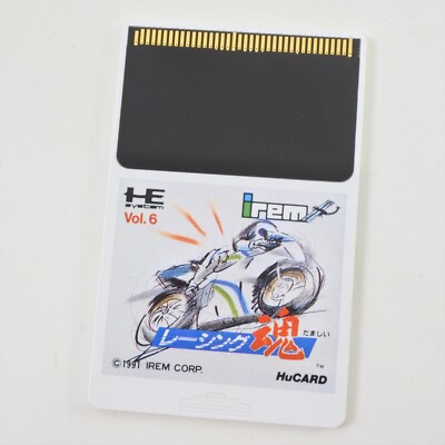 PC Engine Hu RACING DAMASHI Card Only pe