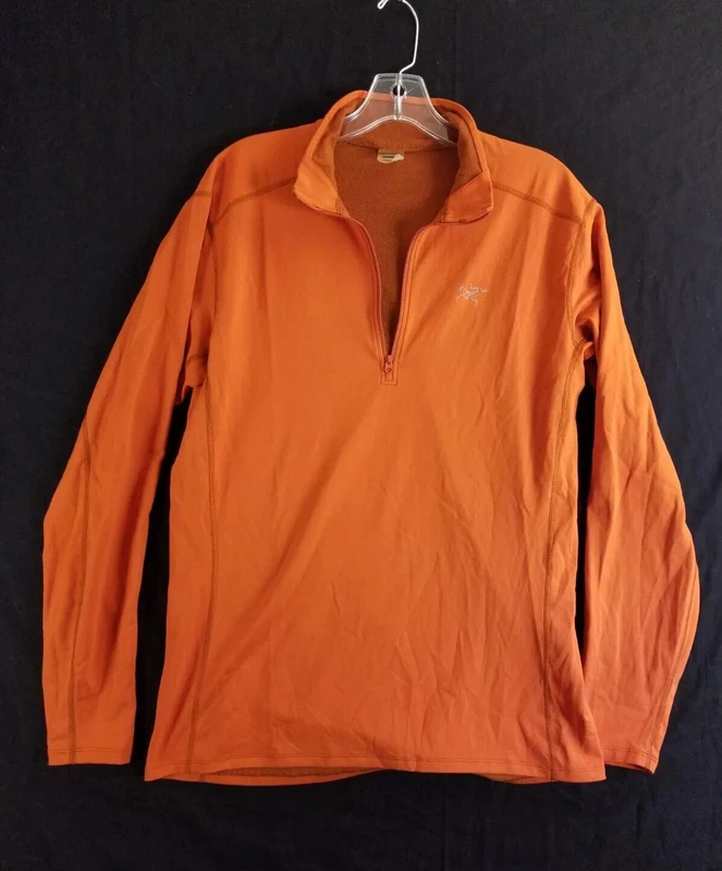 arcteryx 1/4 zip hike ski base-layer
