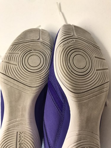 Reebok Dance lace up Turn Zone shoes, womens size 8.5 - Picture 7 of 9