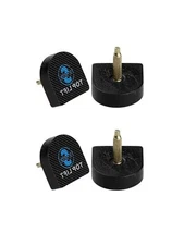 4 Pcs Shoe Repair Stiletto Replacement Heel Tips Dowel Lifts