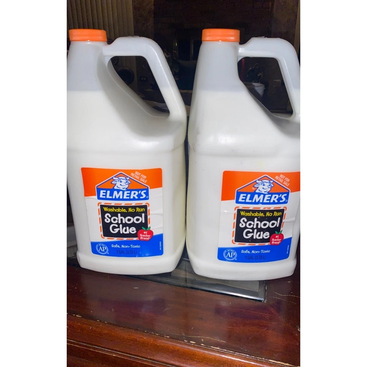 GALLON OF ELMER'S GLUE ALL VS GALLON OF ELMER'S CLEAR GLUE, 56 OFF