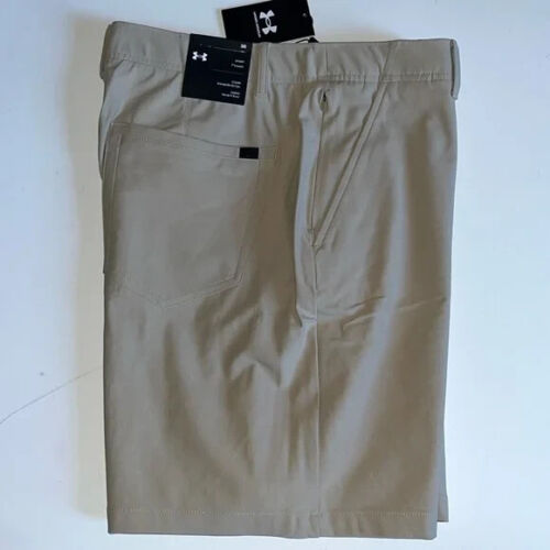 36 - Under Armour Golf Shorts Unstoppable 7-Pocket Khaki Storm UA Mens 7" $90