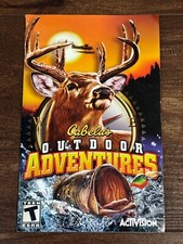 Cabela's Outdoor Adventures Cabelas PS2 Playstation 2 Instruction Manual Only