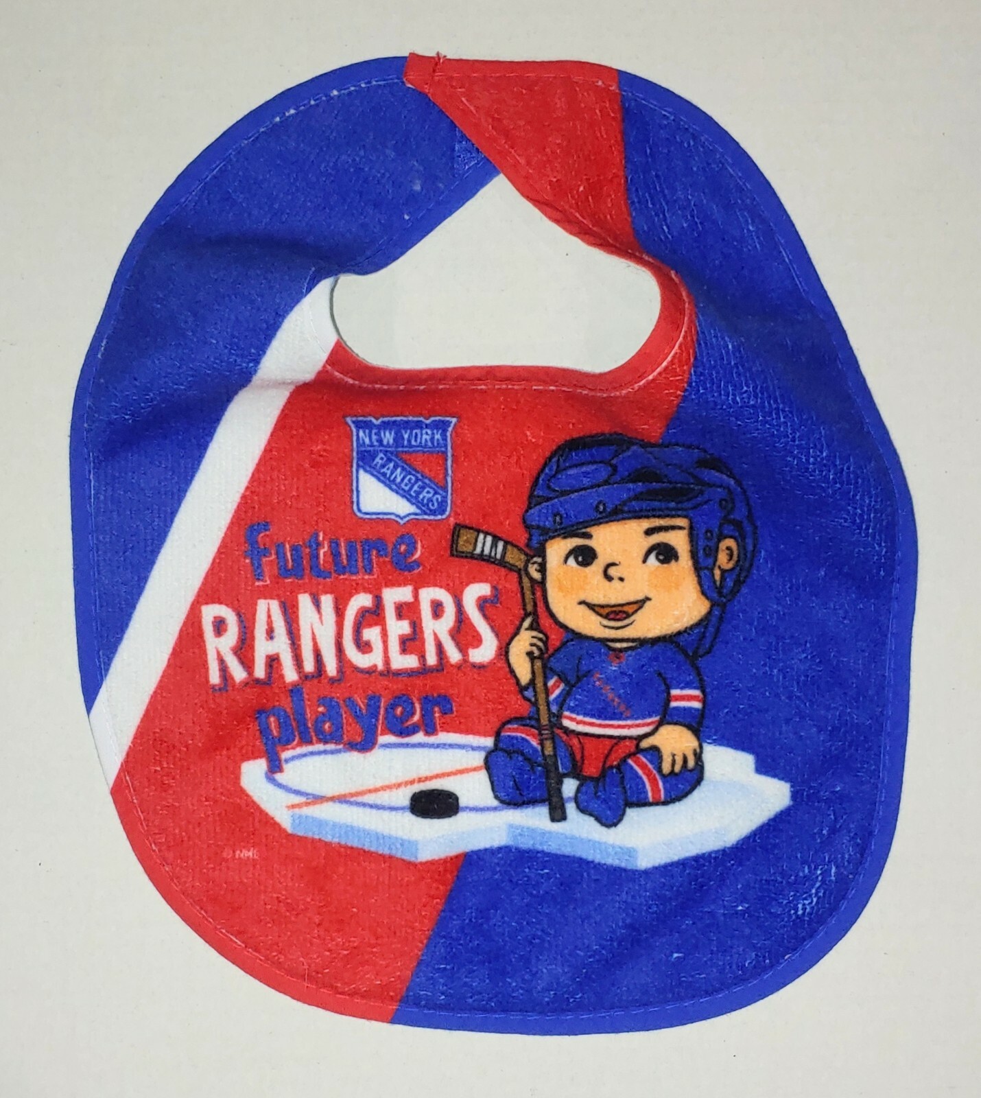 New York Rangers Baby Bib Official NHL Infant Future Rangers Hockey ...
