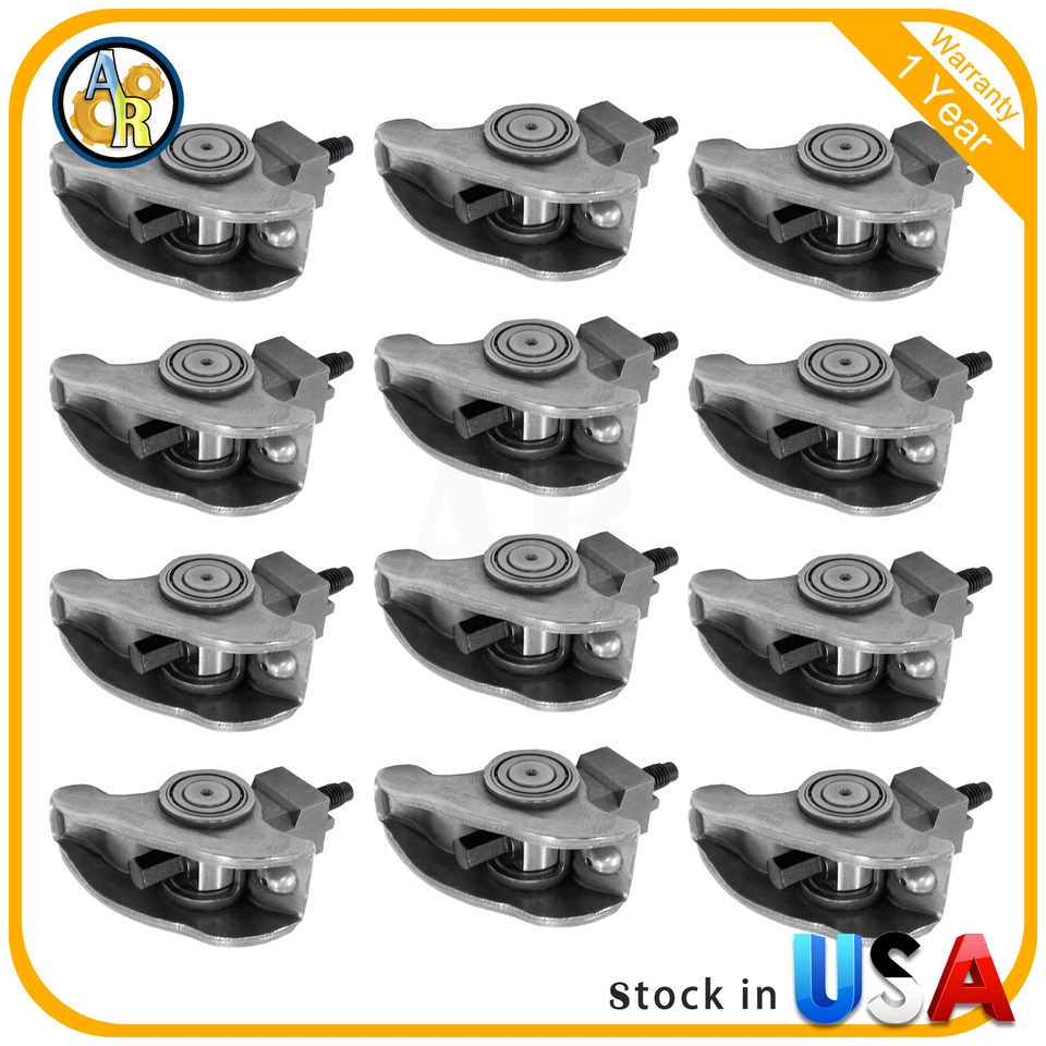 Braços balancim de rolo 8mm parafusos para GM 2005-2009 3.4L V6 VIN E F J 8 L 12x - Imagem 4 de 4