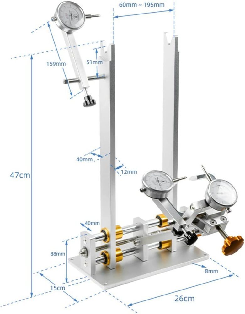 Wheel Truing Stand Tire Rims MTB Bike Road Bicycle Wheel Repair Tool Mechanic US