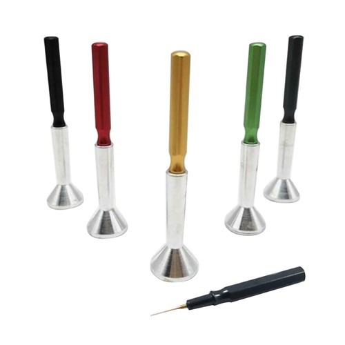 5PCS Metal Watch Dip Oilers Needle Oil Lubricant Pin Pen Pocketwatch Repair Tool - Picture 4 of 6