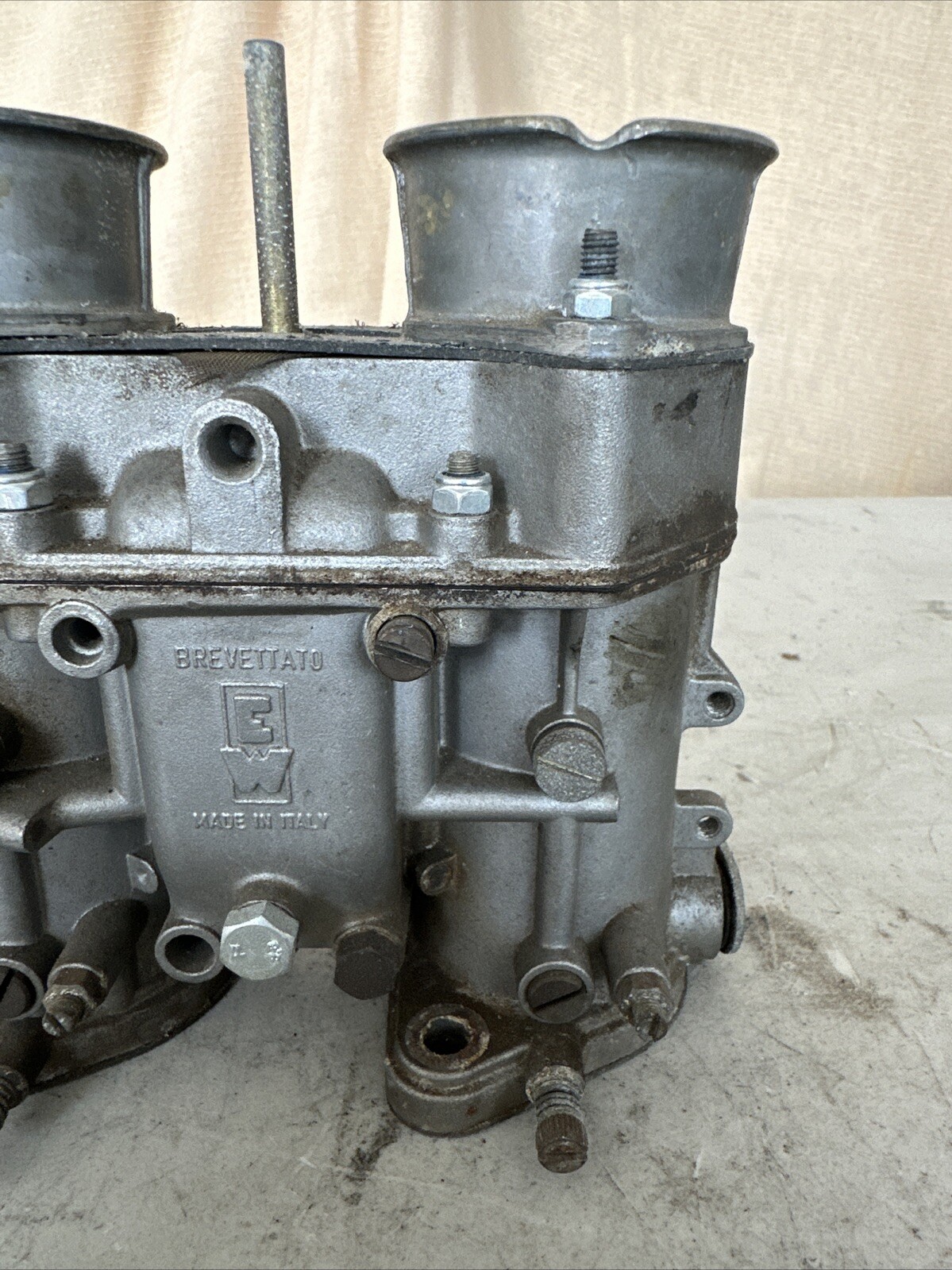OEM VINTAGE FERRARI BB 512 WEBER 40 IF3C CARBURETOR READ
