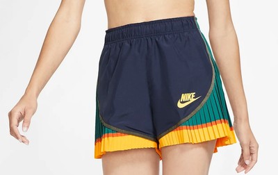 Nike x Sacai Women's Pleated Tempo Shorts - Blue Size:L CD6312-451 | eBay