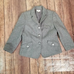 long wool blazer womens