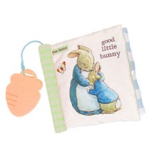 Beatrix Potter Peter Rabbit Anneau de dentition avec dos et livre souple en form