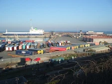 Photo 6x4 Rosslare harbour Ballygerry  c2008