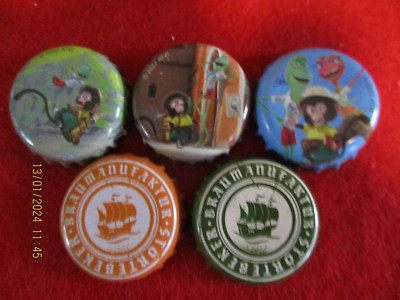 3x Karamelz Crown Caps from Series +2 to 20 Crown Caps Only Shipping Once