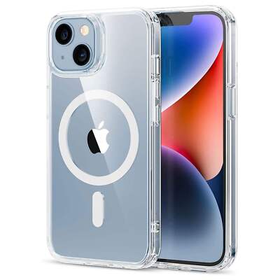 iCEO Crystal Case mit MagSafe Schutzhülle Transparent für iPhone 14