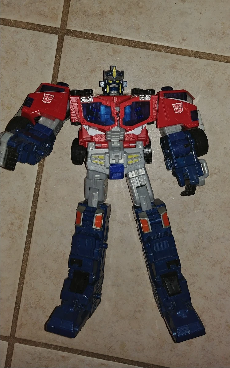 TRANSFORMERS CYBERTRON LEADER CLASS OPTIMUS PRIME ACTION FIGURE TAKARA TOMY