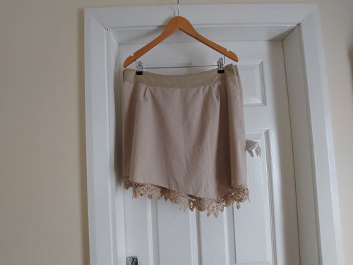 Skirt “Promod” Pale Sand Colour Size: 14 (UK) Eur 42 - Picture 7 of 12
