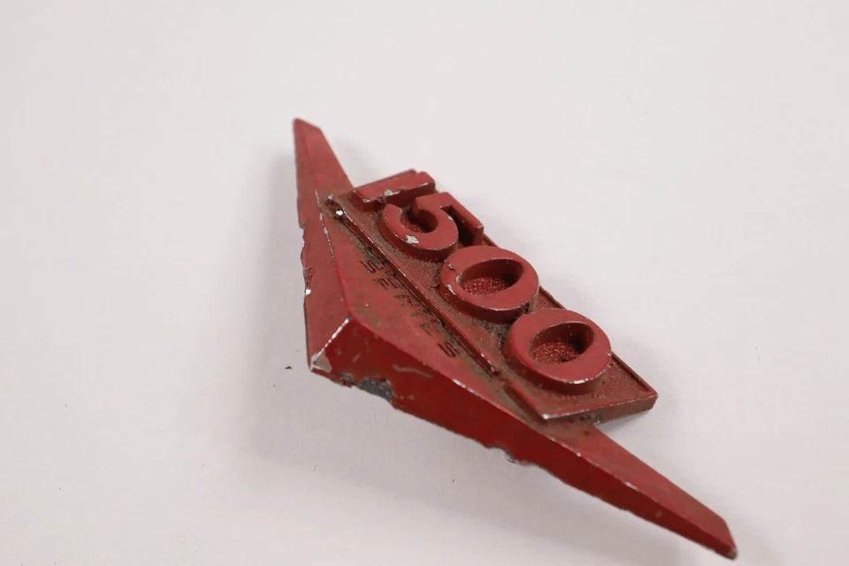 Винтажный International Harvester IH 1500 серии красный хром молдинг Roth - Изображение 3 из 4