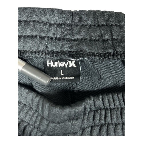Hurley Youth Boys Sweatpants Black Size Large - Comfy Casual Athletic Pants - Picture 3 of 4