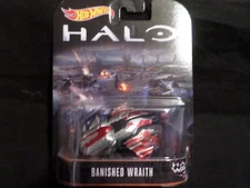 2017 HOT WHEELS XBOX HALO BANISHED WRAITH SILVER/RED  HOTWHEELS  VHTF HW