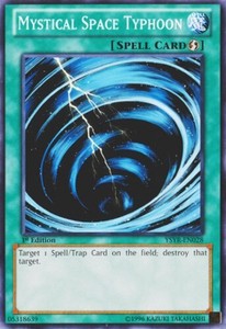 Mystical Space Typhoon - YSYR-EN028 - Common - 1st Edition x3 - Near Mint