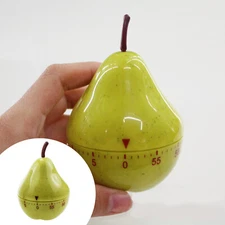 Cartoon Kitchen Timer Pear Cartoon Timer  Sleep Reminder Clocks Wind Up Timer