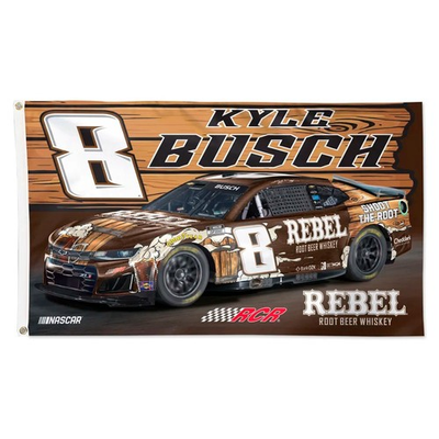 #ad #ad Kyle Busch #8 Nascar Rebel Car Racing 3x5 FT Flag Good Wall Decore Banner $15.49