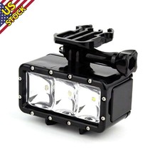 3W 5500K-6000K Waterproof Diving LED Spot Light For GoPro Hero 5 4 3 3 SJ4000 G