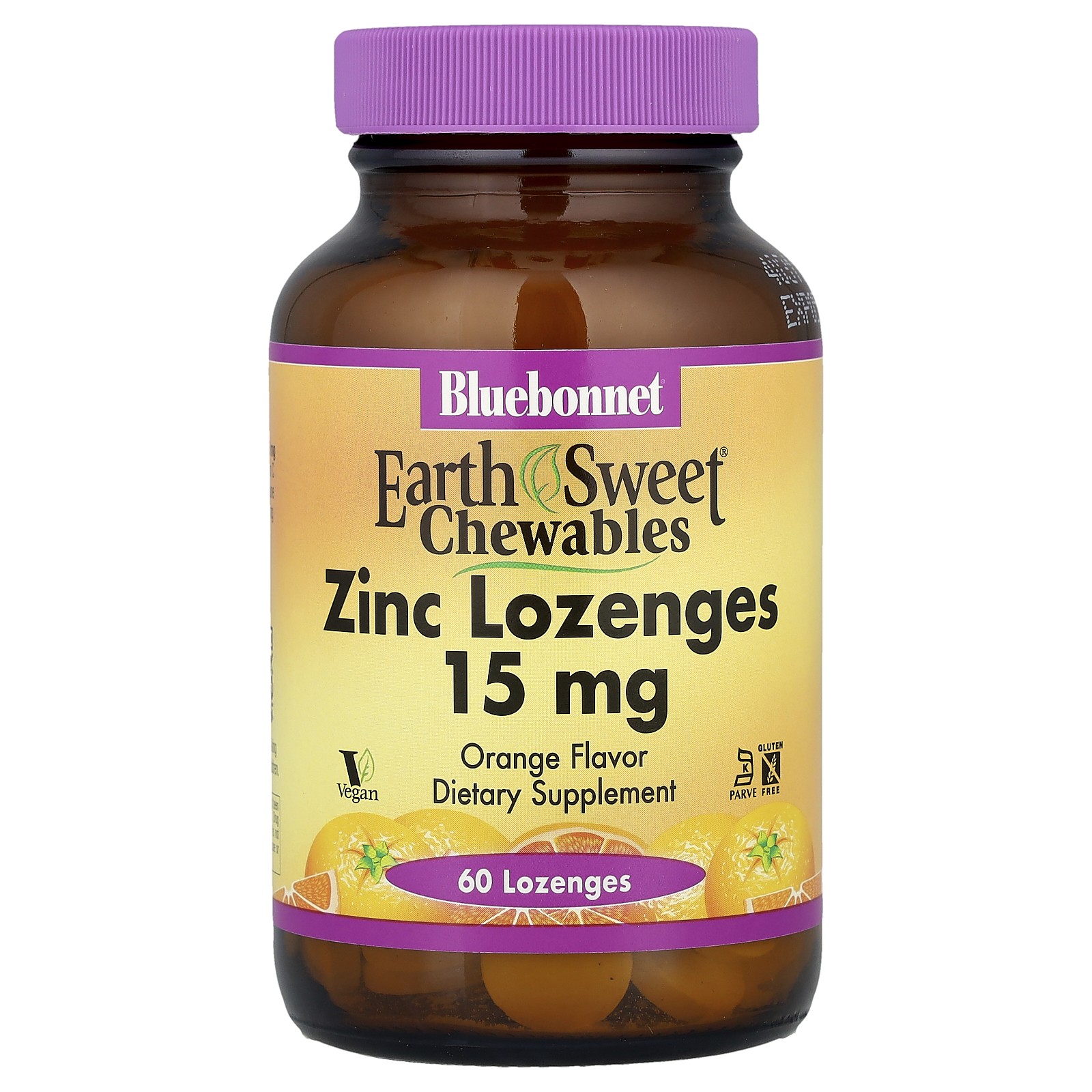 Жевательные конфеты EarthSweet Цинковые пастилки Апельсин 60 таблеток 2990₽