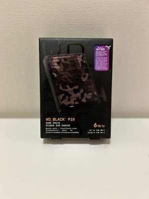 WD_BLACK P10 Game Drive 6TB, 