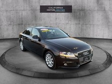 2012 Audi A4 Quattro 2.0T Quattro Premium Sedan 4D