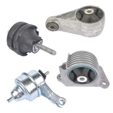 4pcs Complete Engine Motor Mount Set For Mini Cooper 1.6l Hydraulic 2002-2006