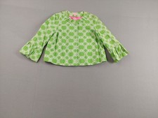 Lilly Pulitzer Women Jacket 4 Green Check 100...