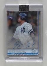 2019 Topps Clearly Authentic Auto Thairo Estrada #CAA-TE Auto 7rv