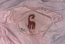 George Baby Girls Giraffe Design Jumper In First Size