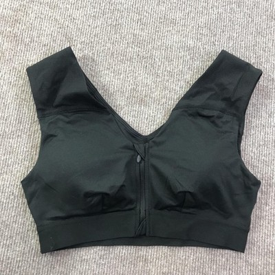Tommie Copper Sports Bra Womens Medium Black Shoulder Support Copper Znergy