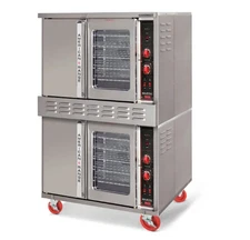 American Range MSDE-2 Majestic Double-Deck Bakery Depth Gas Convection Oven