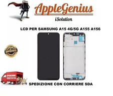 DISPLAY incell FRAME PER SAMSUNG GALAXY A15 4G SM-A155 /A156 5G TOUCH SCREEN LCD