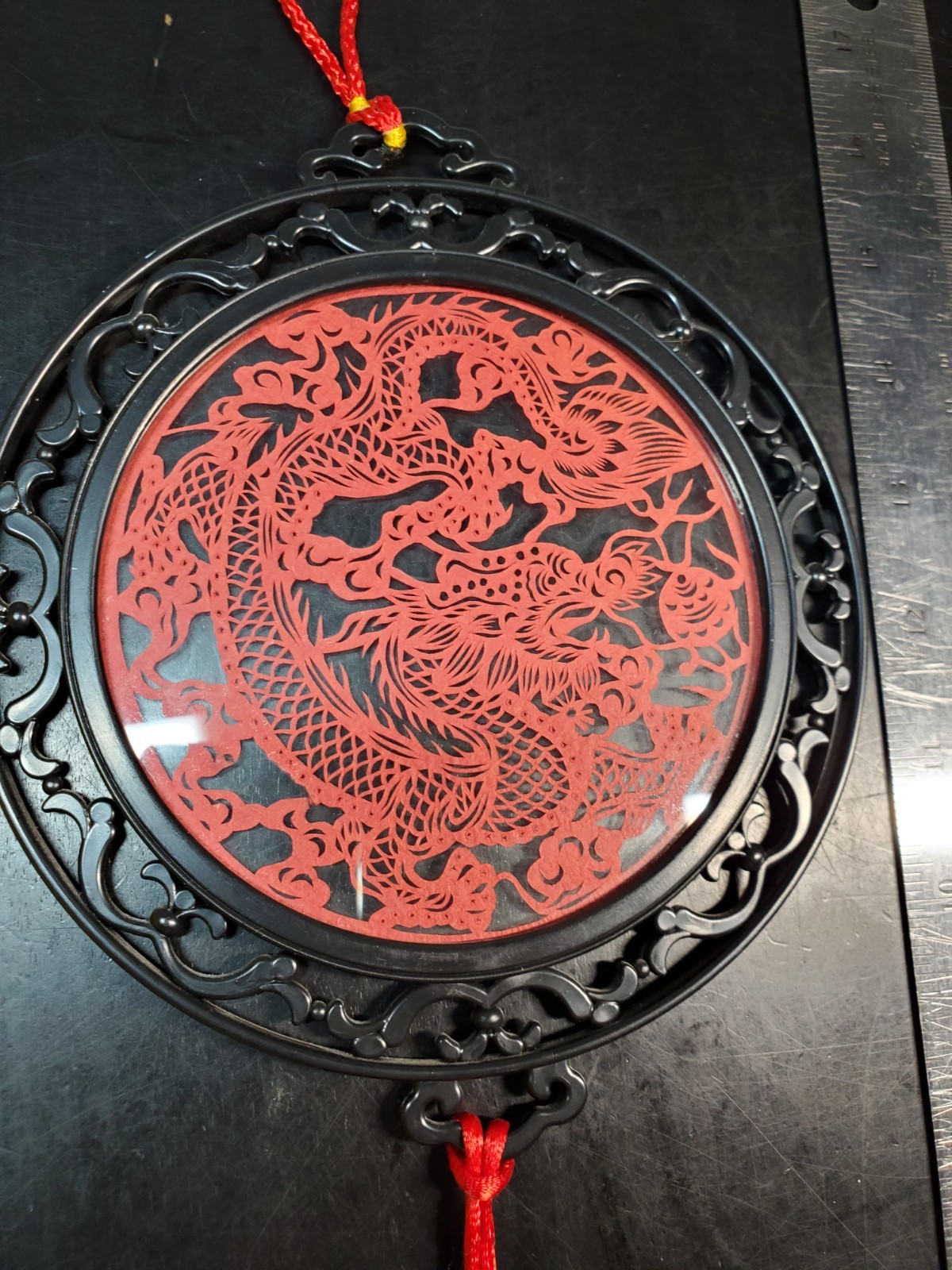 Traditional Chinese Paper Cut Art  Decor  Dragon