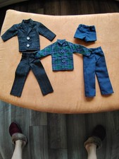 Barbie  KEN Clothes-Vintage Handmade-Suit--Lot K2