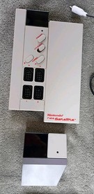 Nintendo NES-001 Console Lot - 1 Controller - 1 Satellite - 1 Zapper - 1 Game