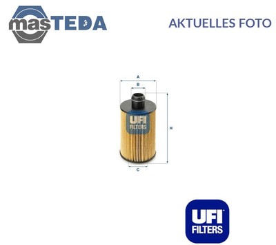 2511200 MOTOR ÖLFILTER UFI FÜR MASERATI GHIBLI III,LEVANTE SUV,QUATTROPORTE VI