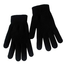 Women’s Cashmere Knitted Gloves – Winter Warm Thick Lined Full Finger Mittens UK
